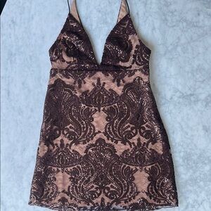 Free People sequin Lace Dress NWT size 2